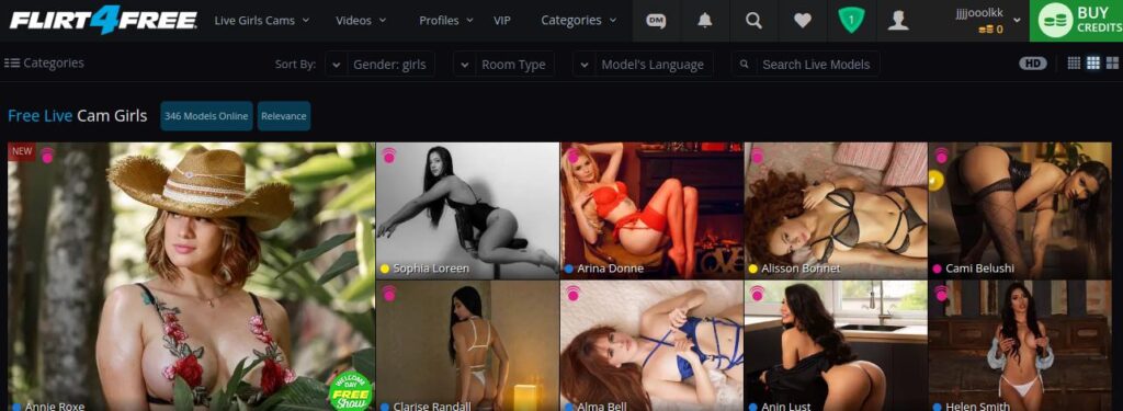 Flirt4free mit Cam Girls