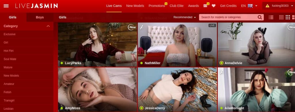 LiveJasmin Cam Site