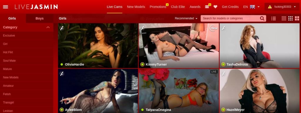 LiveJasmin With Cam Girls