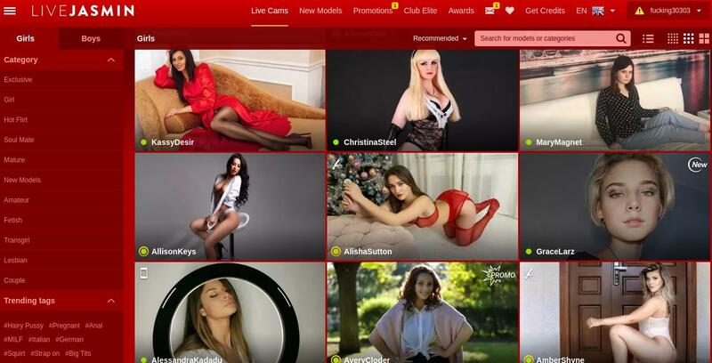 LiveJasmin mit Cam-Site