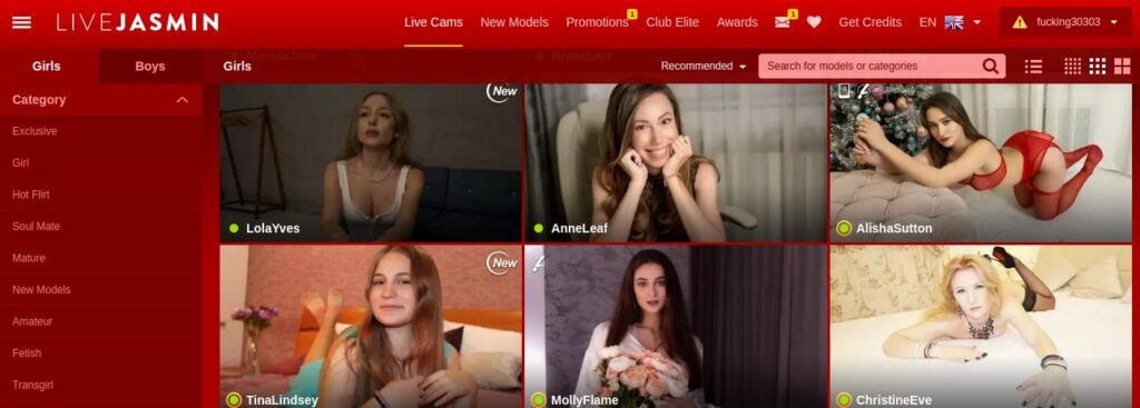 LiveJasmin Cam-Site