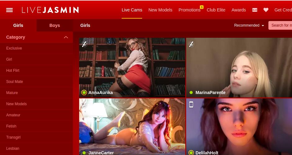 LiveJasmin With Cam Girls