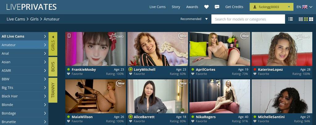 LivePrivates With Cam Girls
