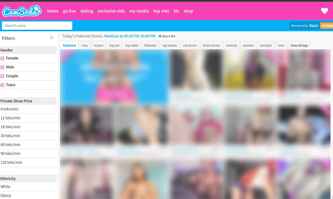 CamSoda With Horny Cam Girls