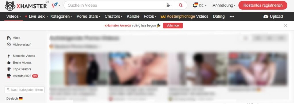 Die Besten Seiten ähnlich wie Xhamster